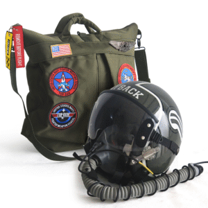 HGU-55 LER Top Gun 2 Maverick 2022: Payback Flight Helmet Movie Prop of USN United States Navy Pilot Aviator