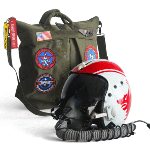 HGU-33 Wolfpack Flight Helmet Movie Prop of USN United States Navy Pilot Aviator